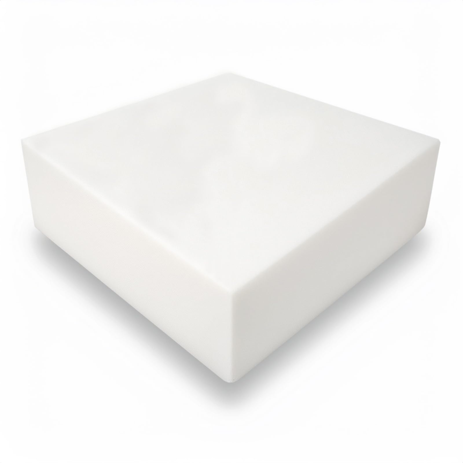 Arredamico Mousse 60 x 60 cm, mousse pour rembourrage épaisseur 10 et 12, éponge pour rembourrage densité 18,25,30, polyuréthane expansé, idéal pour les sièges (25, épaisseur 12)