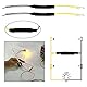 Dokeno 2 Stück DC 12V 21W Motorrad Lastwiderstand Motorrad Blinkeranzeige Widerstände Kabel Motorrad Blinker LED Indikator Ladewiderstand Blinker Fix Fehler 6Ω