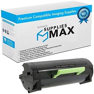 SuppliesMAX Repuesto compatible para Dell S5830DN cartucho de tóner negro de alto rendimiento (45000 páginas de rendimiento) (X2FN6)