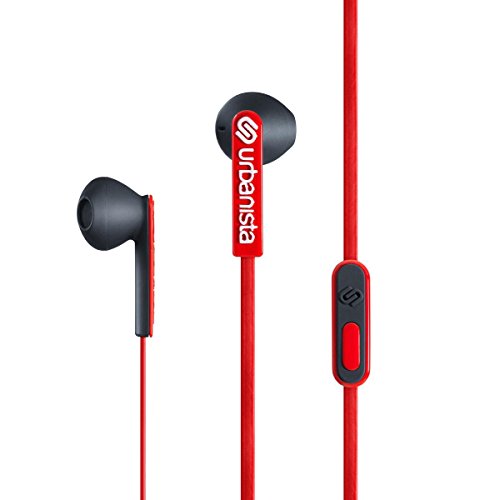 Urbanista San Francisco - Auriculares in-Ear M/L, Rojo