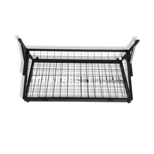 Tour de panneaux grillagés mobiles à roulettes pour magasin