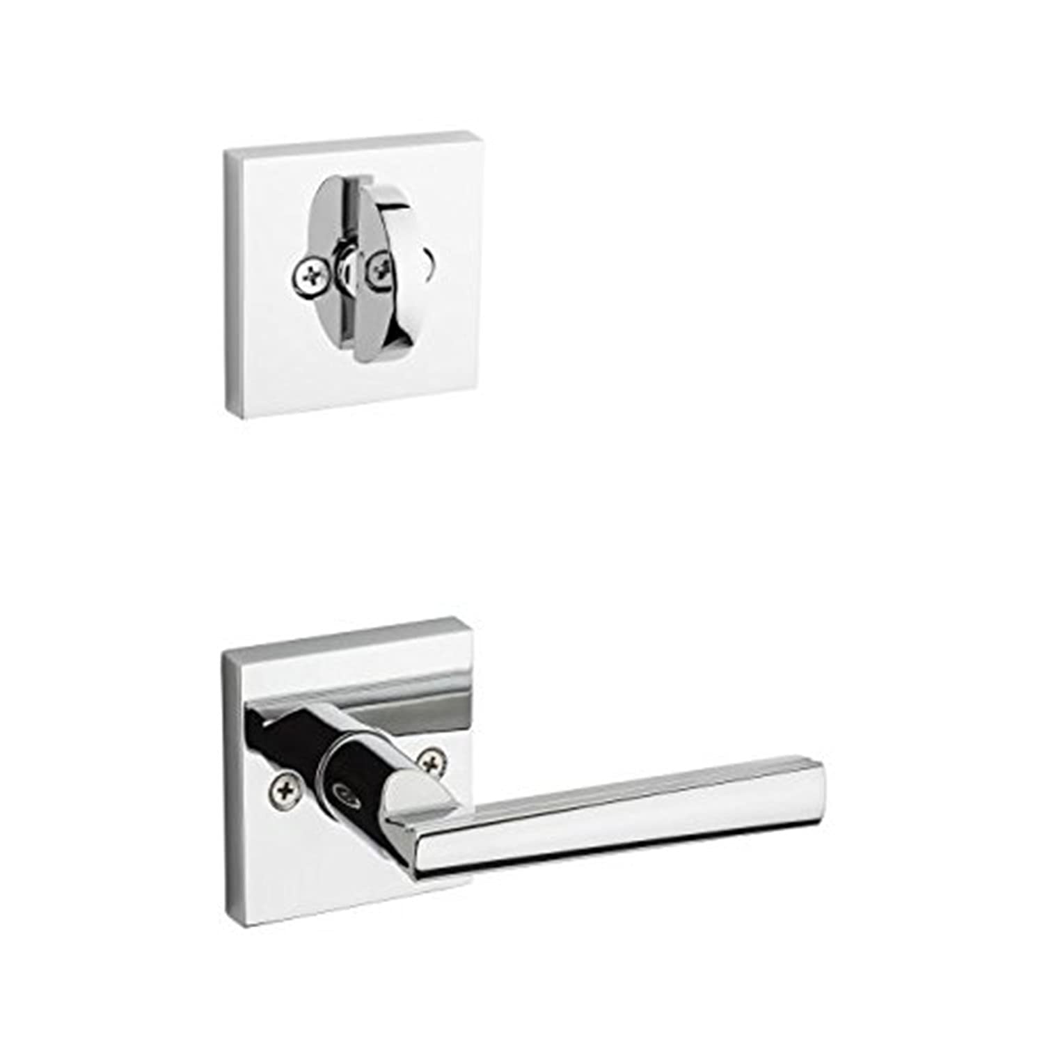 Cylindre unique Kwikset 966 Mrlsqt-26 poignée intérieure carrée Montréal chrome
