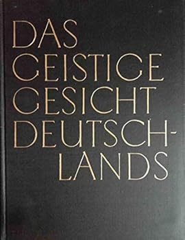 Hardcover Das Geistige Gesicht Deutschlands [German] Book