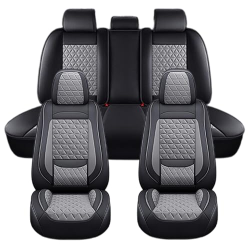 に適用レクサスLexus LS600H 平成18年-平成28年現行車シートカバー クッション 全包?設計 四季通用 五座セット シートカバー防水 防汚 耐磨耗 耐傷性 疲労を軽減 簡単なインストール カー用品(黒灰,枕なし)