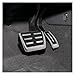 Car Pedals A4 B9 Fit For A5 F5 2016-2023 Fit For GAS Brake Rest Pedal Cover Stainless Steel Accessories(2Pcs AT)