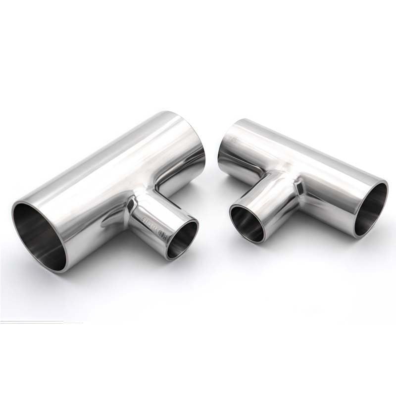 Té de dérivation 3 voies inox 76-51-76mm à souder bout à bout - 6