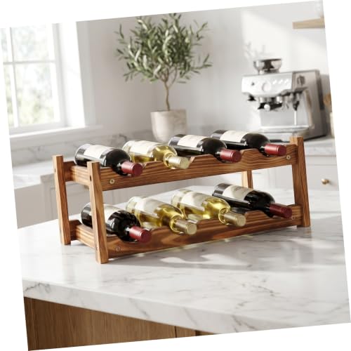 Soporte para Botellas de Vino de Madera Doble Capa miniatura 7