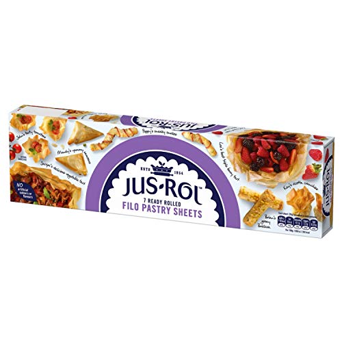 Jus-Rol Filo Pastry Ready Rolled Sheets, Pack of 7