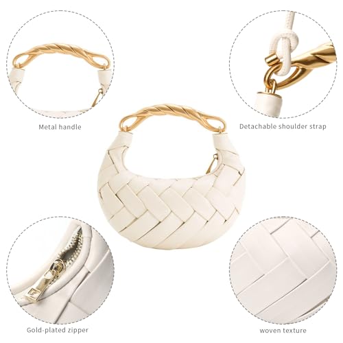 Women's Fashion Woven Handbag Crossbody Bag4