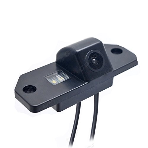 Waterproof Backup Camera Color Car Rear View Camera 170 Degree Viewing Angle License Plate with Night Vision for Mondeo/Focus/C-Max/Focus Sedan(3 Carriage)/Focus (2 Carriage)