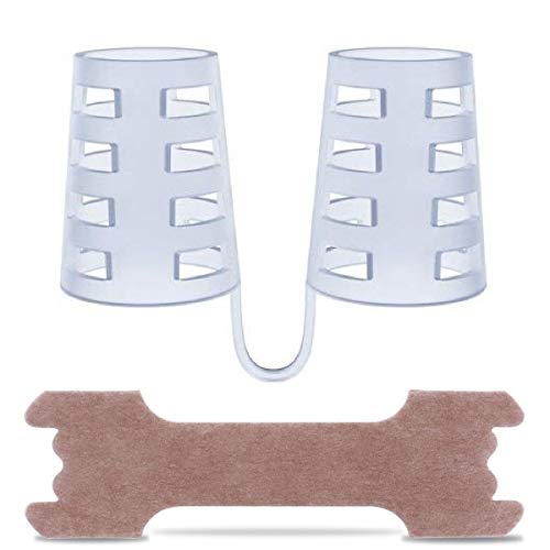 Wild Tribe Set of 8 Premium Anti Snore Aid To Prevent Snoring, Deviated Septum.Smarter Solution Against Snoring (Advanced Design Save Your Lungs)