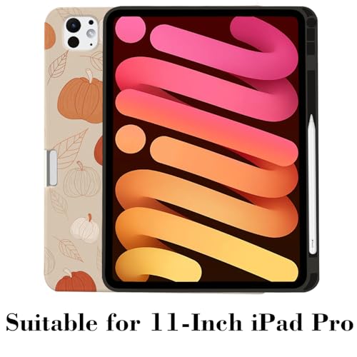 Coque rigide iPad Pro 2024 M4 11 pouces édition d'art faite main d'automne - 2