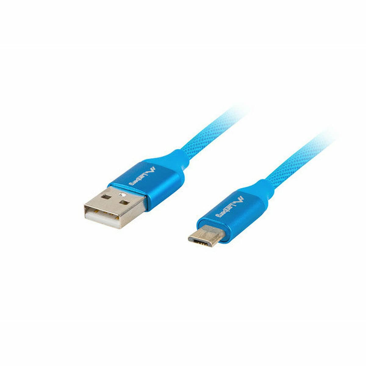 Lanberg Blau Usb-Kabel Ca-Usbm-20Cu-0010-Bl Usb A Zu Micro Usb Qc 3.0, 1 M,