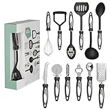 Premier Housewares - Juego de menaje de Cocina (Acero Inoxidable, 12 Piezas)