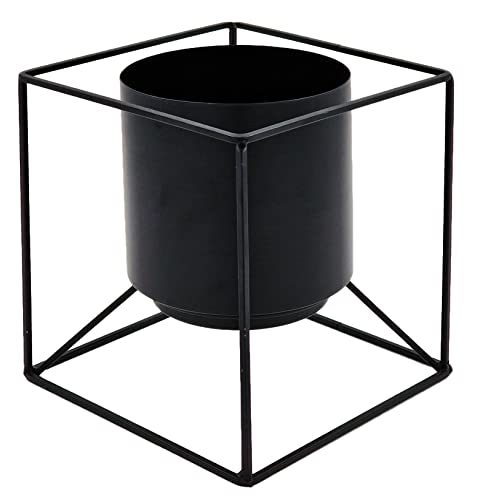 matrasa Design Übertopf VÄXTKUBER mit Würfel Gestell - Blumentopf Metall...