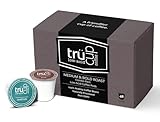 trücup Low Acid Coffee Single Serve Cups, Medium & Bold Roast Combo Pack, 60 Count (Biodegradable)