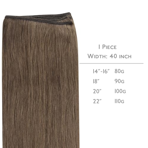Image of WENNALIFE Sew in Hair Extensions Real Human Hair, Thick & Invisible Weft