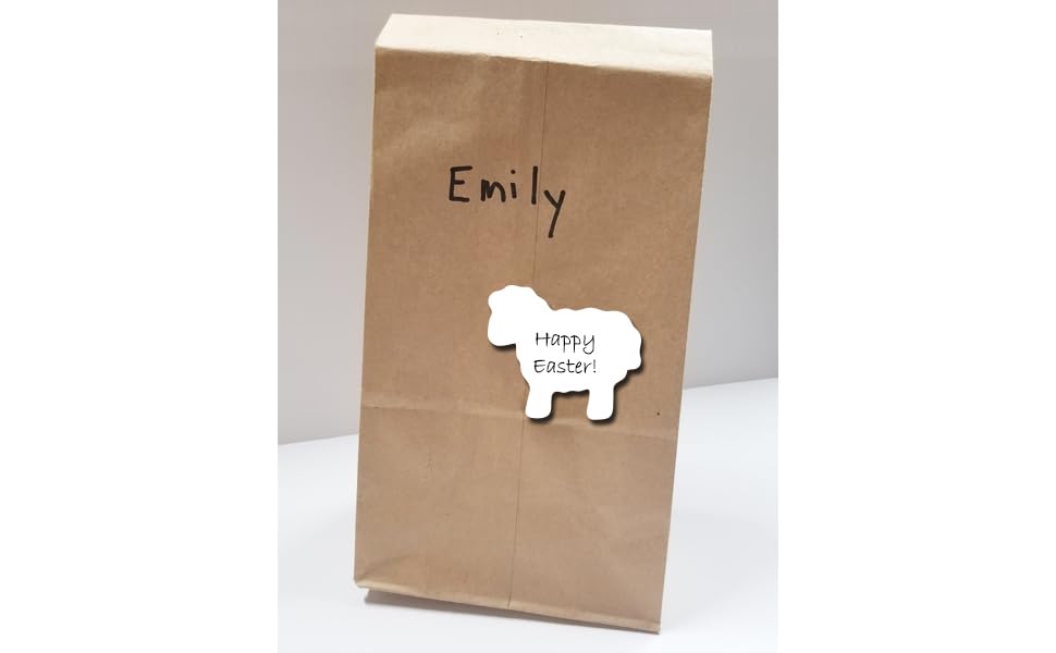 Sheep Sticky Notepads - 50 Sheet Farm Animal Shaped Notes For Easter, Classroom & Office Use