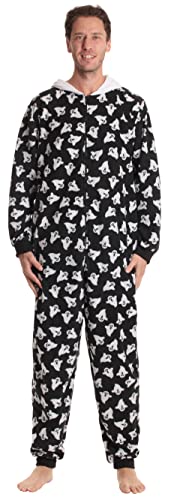 Just Love Adult Onesie Ghost Halloween Pajamas3