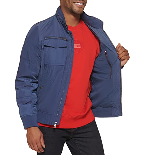 Image of Tommy Hilfigier Men's Water Resistant Performance Bomber Jacket (Standard and Big & Tall)