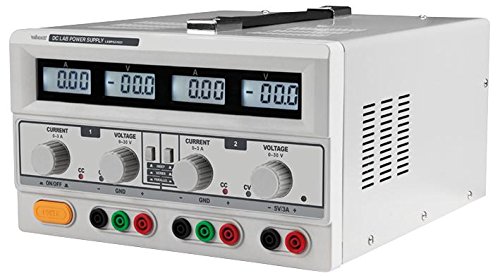 Power Supply, Bench, Dual OP, 0-30V,3A | Bench TOP Power Supplies Test, 1 X Qty - LABPS23023
