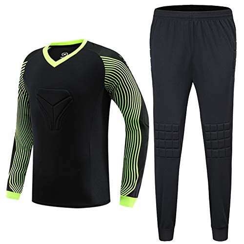 Shinestone Men's Goalkeeper Armor BodyShield Padded Jersey with Sponge Protector for Football Baseball,etc