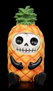 Ingenioso Furry Huesos Fantasía Figura - Piña Divertida Skurrile Sammel-Figur,Figura Decorativa,Artículo Decorativo, H 8,5 CM