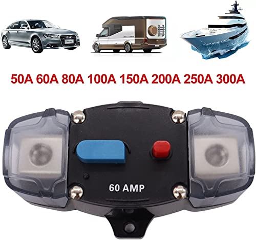 Fusible para amplificador estéreo de coche JCAKES 250A para evitar cortes 2