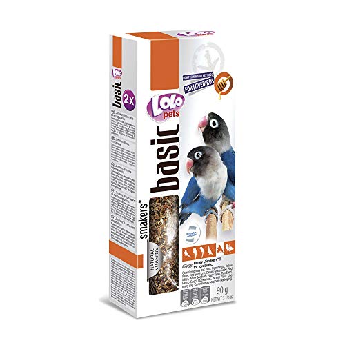 LOLO Pets 2 Barrette Miele 90 gr LOLO Agapornis