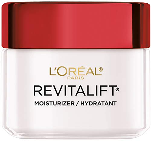 L'Oreal Paris Skincare Revitalift Anti-Aging Face Moisturizer, Day Moisturizer with Pro-Retinol and Centella Asiatica, Paraben Free, Suitable for Sensitive Skin, 2.55 oz.
