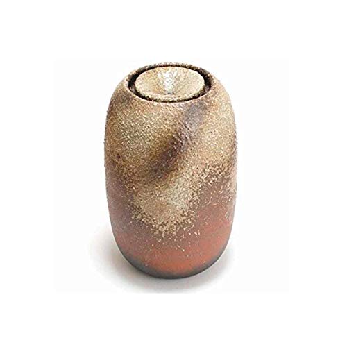 水琴窟 信楽焼 - 重蔵窯（S－４／火色古信楽） 重蔵窯の家庭用水琴窟 すいきんくつ 国内最高峰の信楽焼大物ロクロ工芸士「重蔵」製造のサムネイル