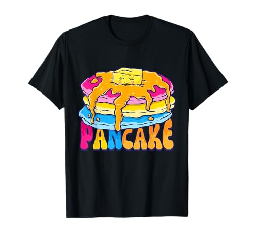 Pansexual Pride Shirt Omnisexuelle Pfannkuchen LGBTQ Pan Pride T-Shirt