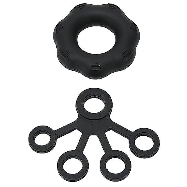 Finger Exerciser Hand Grip Strengthener Soft Flexible Silicone Finger Stretcher for Weak Hands Elderly Arthritis Patients Portable Grip Strength Trainer