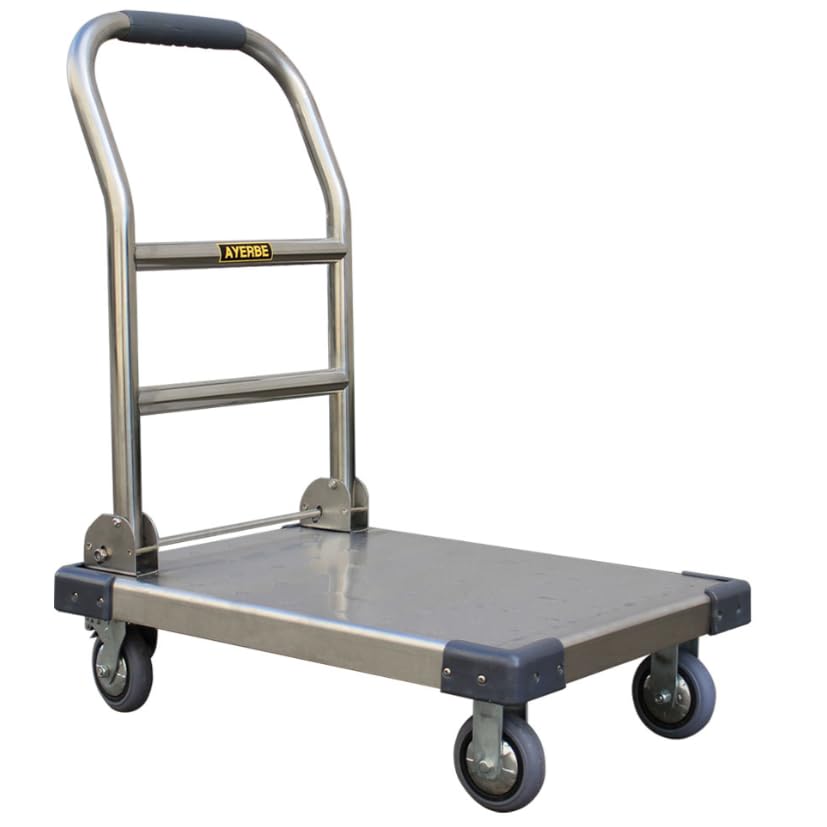 BRICOSOL Carro Plataforma INOX 300 KG. AYERBE