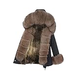 Photo Gallery oftbuy parka corto impermeabile giacca invernale da donna cappotto in vera pelliccia capispalla in pelliccia di volpe naturale caldo streetwear staccabile Photo Gallery oftbuy parka corto impermeabile giacca invernale da donna cappotto in vera pelliccia capispalla in pelliccia di volpe naturale caldo streetwear staccabile