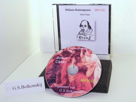William Shakespeare - Julius Cäsar (1 MP3 CD): Hörbuch, ungekürzt