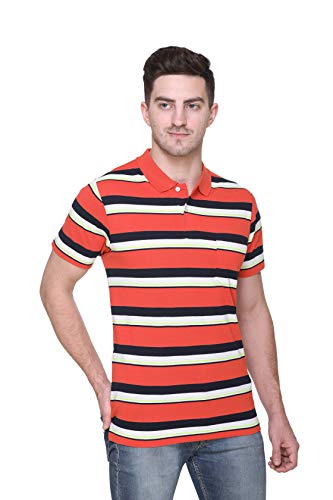 Image of GODFREY Regular Fit Polo Half Sleeve Summer wear Mens T Shirt Size - XX-Large (XXL / 44)