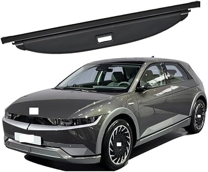 Auto versenkbare hinteren Kofferraum Paket Regal Cargo Covers per Hyundai IONIQ 5, Gepäck Vorhang Privatsphäre schützendes Zubehör