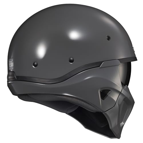 Image of ScorpionEXO Covert X Open Face Half Shell 3 /4 Mode Motorcycle Helmet Comm Ready Speaker Pockets DOT