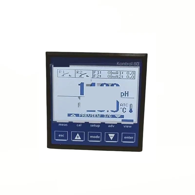 K80 Series K080PRPM0800 Instrument Water Quality Monitor Pool PH Meter Conductivity Meter Residual Chlorine Tester(K080FXPM0800)