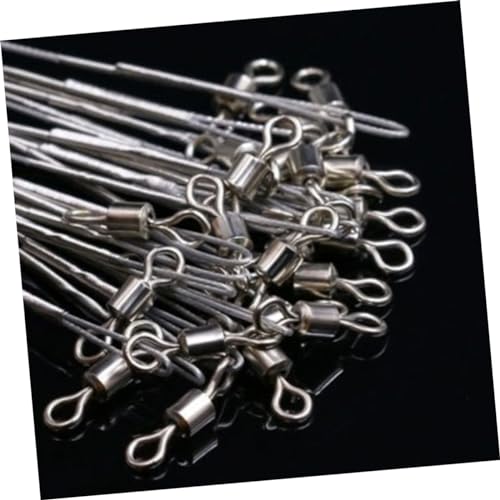 LIOOBO línea de pesca metálica resistente salada 24pcs miniatura 5