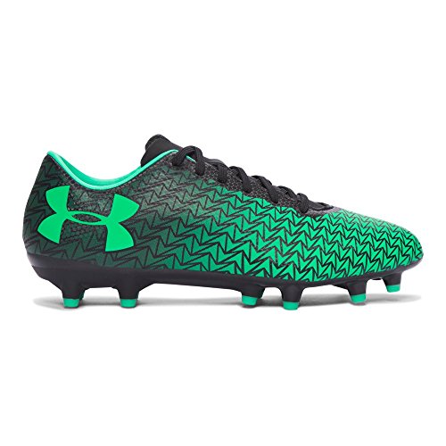 Under Armour Women's UA CF Force 3.0 FG Black/Vapor Green Athletic Shoe