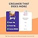 Salted Caramel Protein Coffee Creamer - Grass Fed Pasture Raised Collagen - Hair, Skin & Nail Support, Energy-Boosting MCTs, Keto Friendly, Lactose Free & Gluten Free, No Added Sugar, 11g of Protein