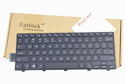 Eathtek Replacement Keyboard Without Backlit For Dell Inspiron 14 3000 14 3000 3441 3442 3443 3445 3446 3447 3449 3451 3458 3459 0fdkh0 Nsk Lq0sc Pk1313pa109 Series Black Us Layout Buy Online In India At Desertcart