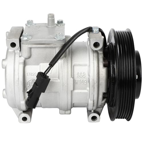 Image of ECCPP AC Compressor 1998-2004 for Dodge Intrepid for Chrysler Intrepid 2.7L | 1998-2004 for Chrysler Concorde 2.7L Fast Cooling AC Compressor with Clutch Low Vibration