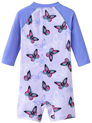 Image of UMELOK Baby Girl Swimsuit Infant Rash Guard Swimwear Bathing Suit
