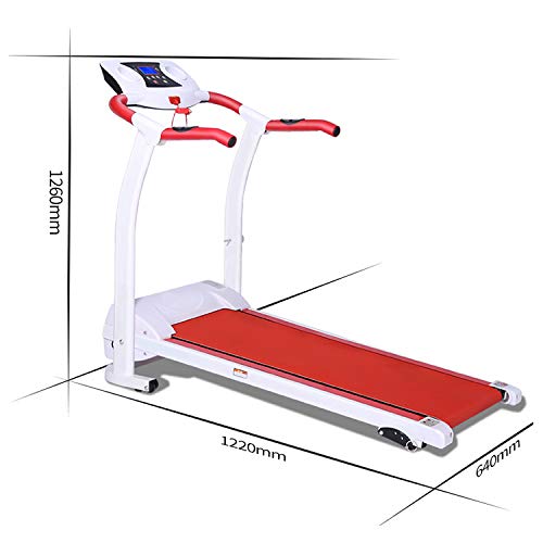 Caminadora eléctrica OMaju Fitness Indoor roja miniatura 4