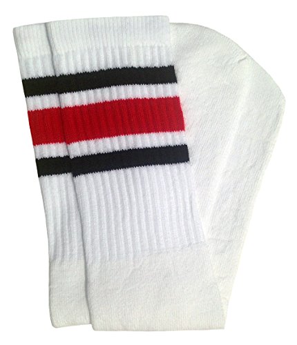 Chaussettes hautes SKATERSOCKS 22-065 multicolores retro de 55,9 cm pour style glisse
