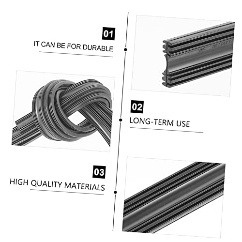 CIYODO 4Pcs Tiras De Lâminas De Carro Tiras De Borracha Para-Brisa Todos Os Limpadores DIY Especiais