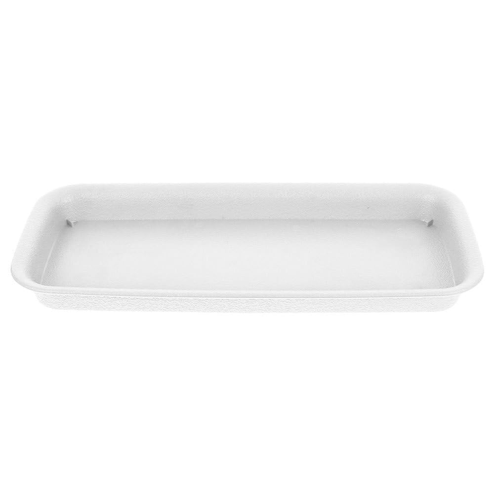 Bandeja Rectangular De Plástico para Macetas con Recogida De Agua Platillo Estable para Interior Y Exterior Base para Macetas En Balcones Y Alféizares Fácil De Limpiar 22.44X8.66X1.37In